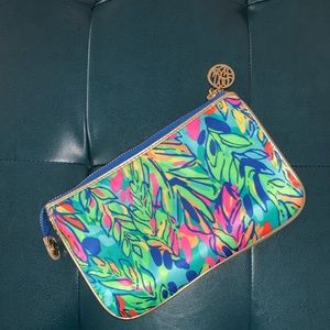 Lilly Pulitzer Tropical Floral Makeup Bag Pouch